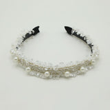 Women's Hair Band - White, Women Hair & Head Jewellery, Chase Value, Chase Value