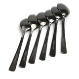 Tea Spoon 6Pc Black Laser - Black, Serving & Dining, Chase Value, Chase Value