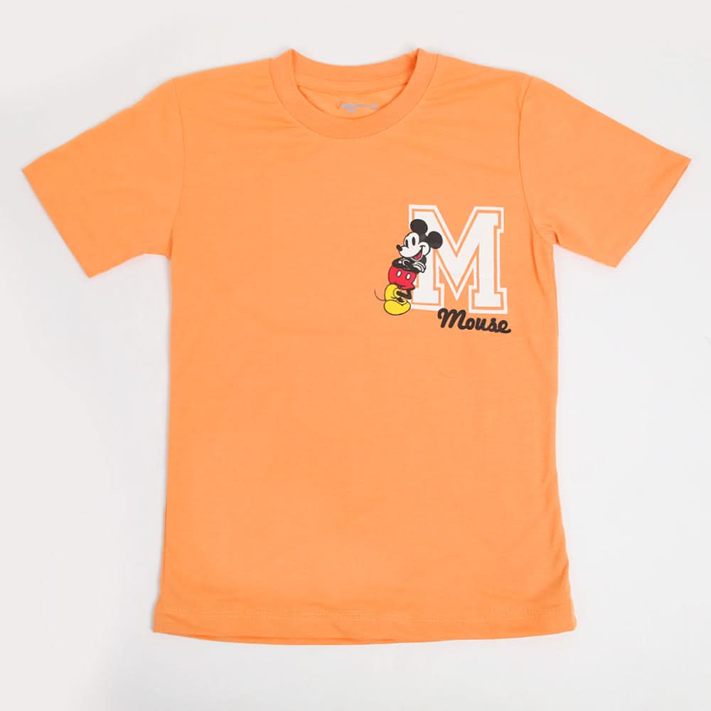 Boys Half Sleeves T-Shirt - Orange, Boys T-Shirts, Chase Value, Chase Value