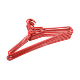 Cloth Hanger Pack of 6 - Red, Hanger, Chase Value, Chase Value