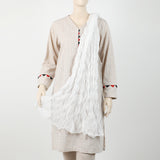 Women's Kurkure Dupatta - White, Women Dupatta, Chase Value, Chase Value