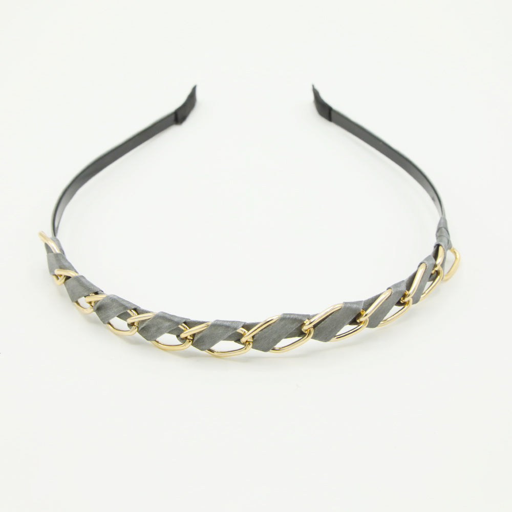 Women's Hair Band - Grey, Women Hair & Head Jewellery, Chase Value, Chase Value