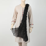Women's Kurkure Dupatta - Black, Women Dupatta, Chase Value, Chase Value