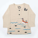 Boys Full Sleeves T-Shirt - Skin, Boys T-Shirts, Chase Value, Chase Value