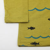 Boys Full Sleeves T-Shirt - Olive, Boys T-Shirts, Chase Value, Chase Value