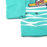 Boys Full Sleeves T-Shirt - Sea Green, Boys T-Shirts, Chase Value, Chase Value