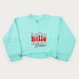 Eminent Girls Full Sleeves Sweat Shirt - Sea Green, Girls Hoodies & Sweat Shirts, Eminent, Chase Value