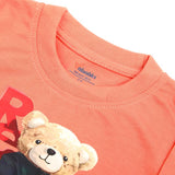 Newborn Boys Full Sleeves T-Shirt - Peach, Newborn Boys Shirts & T-Shirts, Chase Value, Chase Value