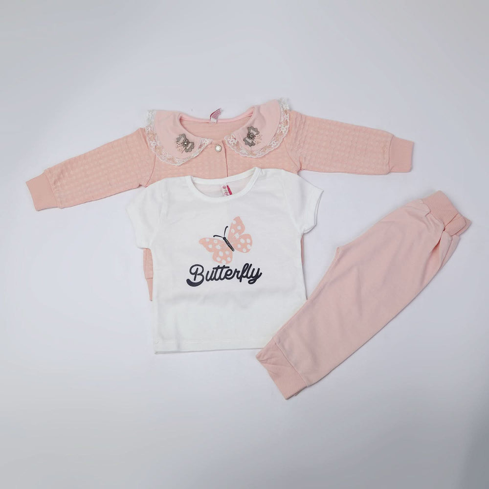 Girls Full Sleeves Tight Suit - Orange, Girls Suits, Chase Value, Chase Value