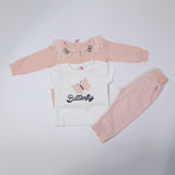 Girls Full Sleeves Tight Suit - Orange, Girls Suits, Chase Value, Chase Value