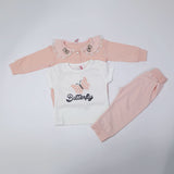 Girls Full Sleeves Tight Suit - Orange, Girls Suits, Chase Value, Chase Value