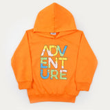 Boys Full Sleeves Hoodie - Orange, Boys Hoodies & Sweat Shirts, Chase Value, Chase Value