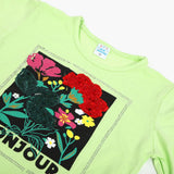 Girls Half Sleeves Suit - Light Green, Girls Suits, Chase Value, Chase Value