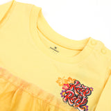 Eminent Newborn Full Sleeves Frock - Popcorn, Newborn Girls Frocks, Eminent, Chase Value