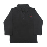 Boys Full Sleeves Polo T-Shirt - Black, Boys T-Shirts, Chase Value, Chase Value