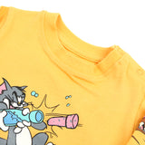 Eminent Newborn Boys Full Sleeves T-Shirt - Peach, Newborn Boys Shirts & T-Shirts, Eminent, Chase Value