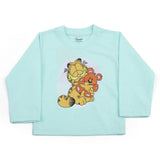 Newborn Boys Full Sleeves T-Shirt - Cyan, Newborn Boys Shirts & T-Shirts, Chase Value, Chase Value