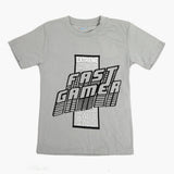 Boys Half Sleeves T-Shirt - Grey, Boys T-Shirts, Chase Value, Chase Value