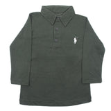 Boys Full Sleeves Polo T-Shirt - Dark Grey, Boys T-Shirts, Chase Value, Chase Value