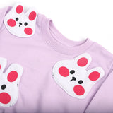 Newborn Girls Full Sleeves Suit - Purple, Newborn Girls Sets & Suits, Chase Value, Chase Value