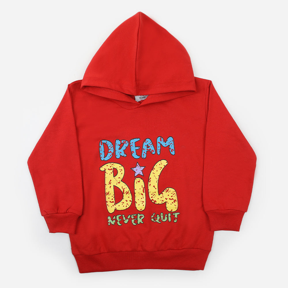 Boys Full Sleeves Hoodie - Red, Boys Hoodies & Sweat Shirts, Chase Value, Chase Value