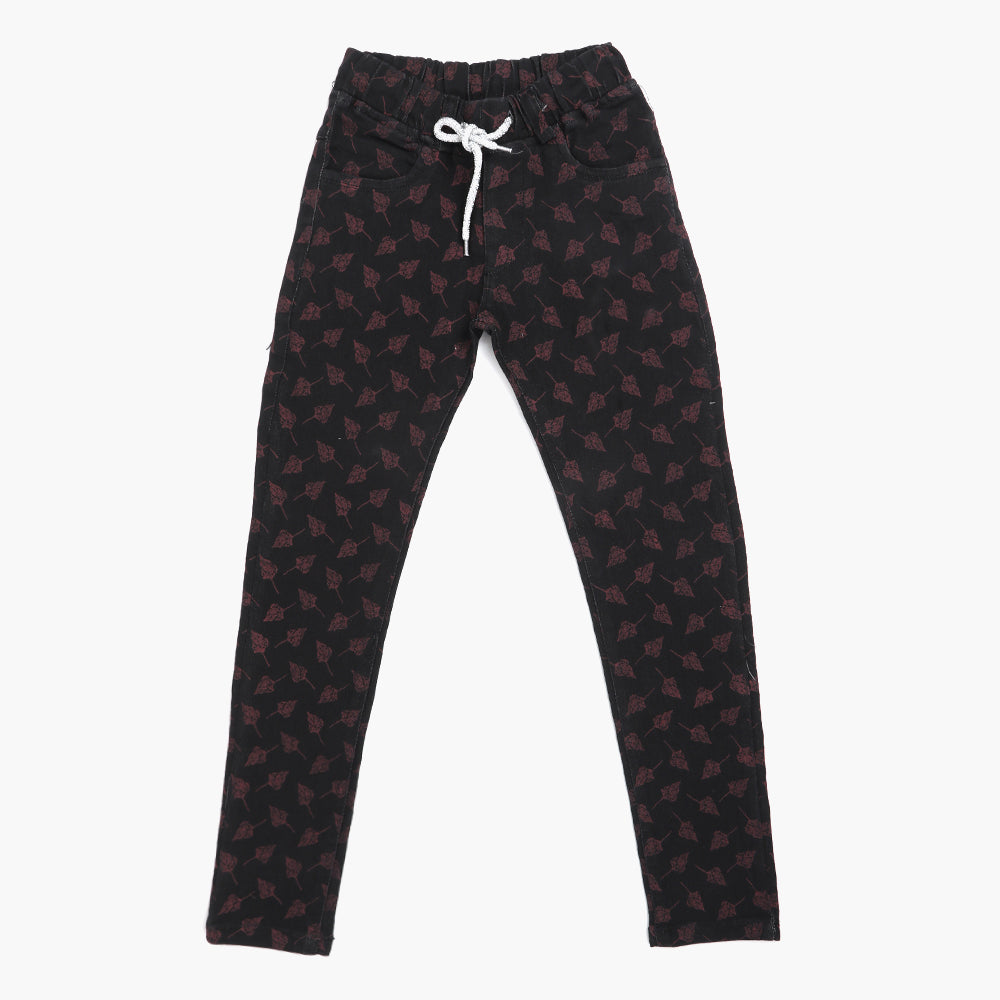 Girls Denim Pant - Black, Girls Pants & Capri, Chase Value, Chase Value