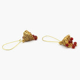 Women's Hoops Jhumki - Golden, Women Earrings & Tops, Chase Value, Chase Value