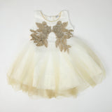 Girls Frock - Golden, Girls Frocks, Chase Value, Chase Value