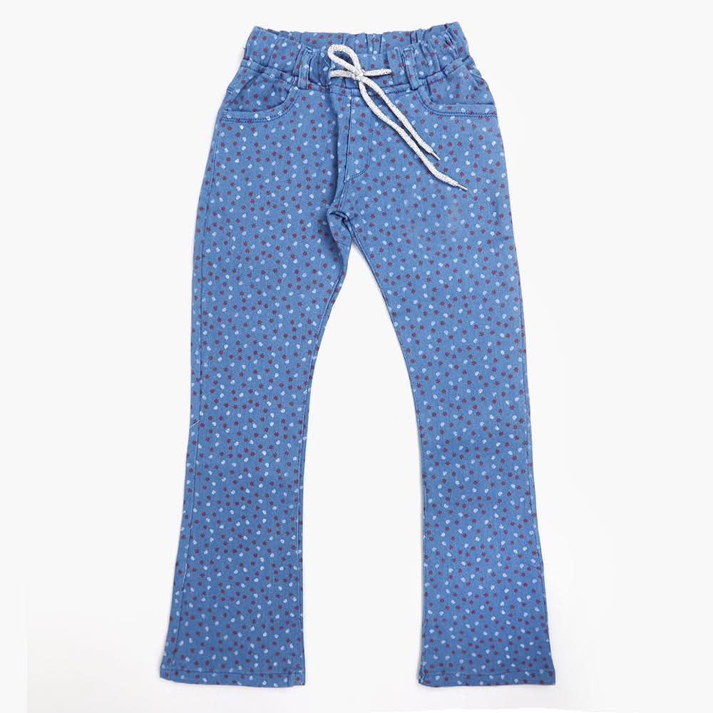 Girls Denim Pant - Blue, Girls Pants & Capri, Chase Value, Chase Value