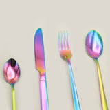 Stainless Steel Cutlery Set 24Pcs - Multi Color, Cutlery set, Chase Value, Chase Value
