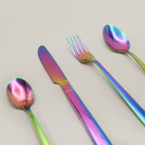 Stainless Steel Cutlery Set 24Pcs - Multi Color, Cutlery set, Chase Value, Chase Value