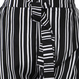 Women's Flapper - Black & White, Women Pants & Tights, Chase Value, Chase Value