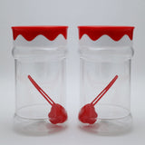 Safari Fancy Kitchen Jar Set 2Pcs 830-ML, Storage Boxes, Safari, Chase Value