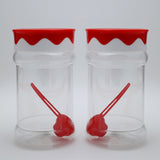 Safari Fancy Kitchen Jar Set 2Pcs 830-ML, Storage Boxes, Safari, Chase Value