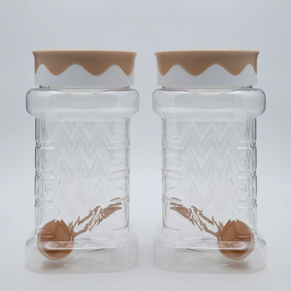 Safari Princess Jar Set 2Pcs 1050-ML, Storage Boxes, Safari, Chase Value