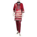 Women's Wash & Wear Unstitched 3pcs Suit - A14, Women, 3Pcs Shalwar Suit, Chase Value, Chase Value