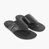 Men's Slipper - Black, Men's Slippers, Chase Value, Chase Value