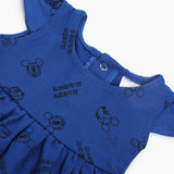 Newborn Girls Frock - Royal Blue, Newborn Girls Frocks, Chase Value, Chase Value