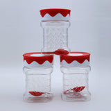 Safari Princess Jar Set 3Pcs 625-ML, Storage Boxes, Safari, Chase Value