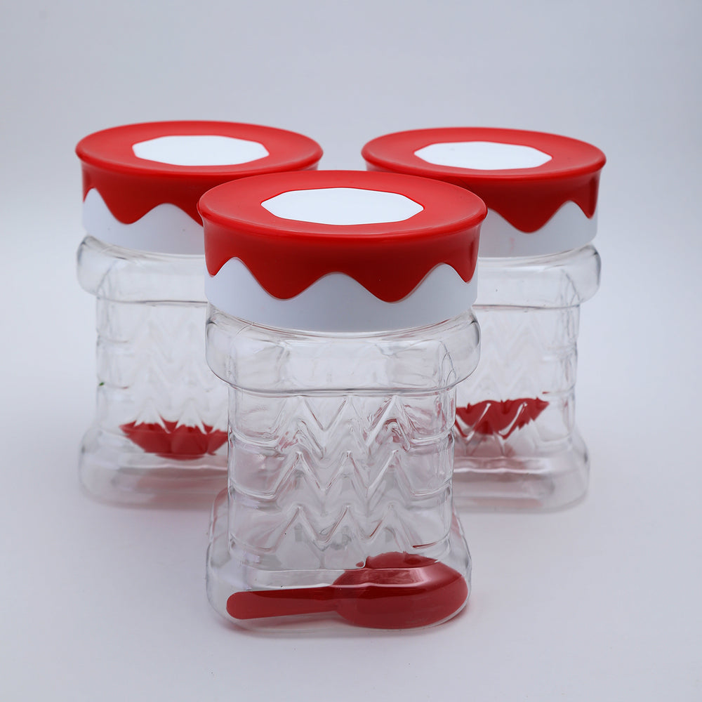 Safari Princess Jar Set 3Pcs 625-ML, Storage Boxes, Safari, Chase Value