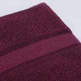 Bath Sheet Honey Comb - Mauve, Bath Towels, Chase Value, Chase Value