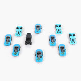 Hot Wheels Die Cast Cars Pack of 10 - Multi Color, Non-Remote Control, Chase Value, Chase Value