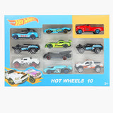 Hot Wheels Die Cast Cars Pack of 10 - Multi Color, Non-Remote Control, Chase Value, Chase Value