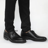 Eminent Classic Oxford-Style Dress Shoes - Black, Men's Formal Shoes, Eminent, Chase Value