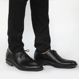 Eminent Classic Oxford-Style Dress Shoes - Black, Men's Formal Shoes, Eminent, Chase Value