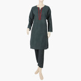 Women's Stripe Shalwar Suit - Charcoal, Women Shalwar Suits, Chase Value, Chase Value