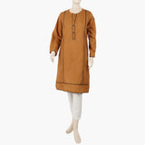 Women's Fancy Kurti - Brown, Women Ready Kurtis, Chase Value, Chase Value