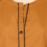 Women's Fancy Kurti - Brown, Women Ready Kurtis, Chase Value, Chase Value