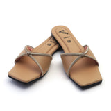 Valuable Women's Open-toe Slipper - Fawn, Women Slippers, Chase Value, Chase Value