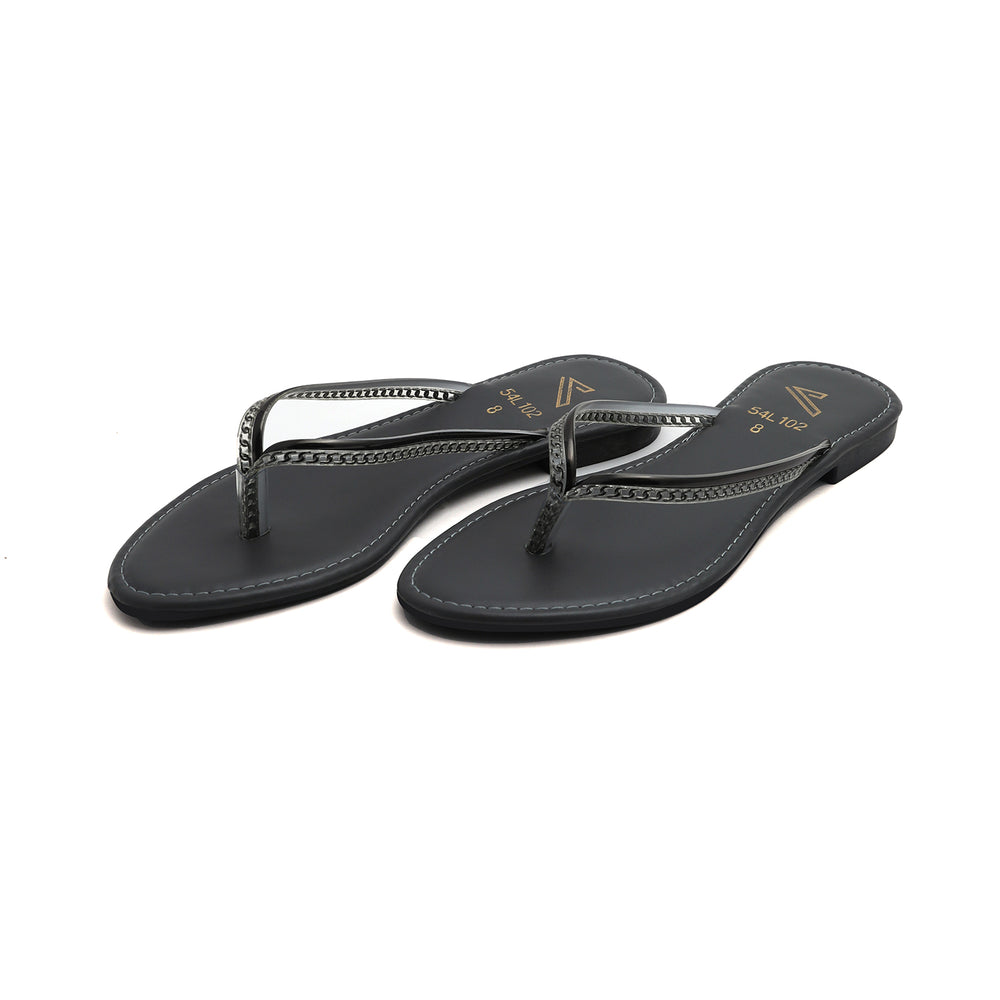 Valuable Women's Slip-On Slipper - Grey, Women Slippers, Chase Value, Chase Value